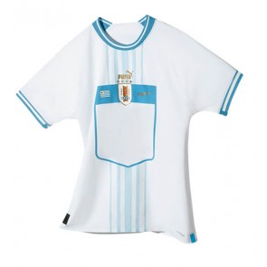 Maillot de foot Uruguay Extérieur Monde 2022 Manches Courte